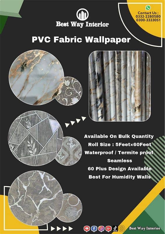 PVC WALL PAPER 0