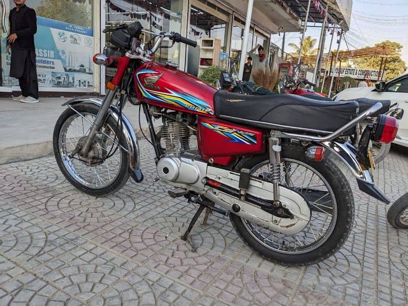 HONDA CG 125 2017 MODEL HYDERABAD NUMBER 7