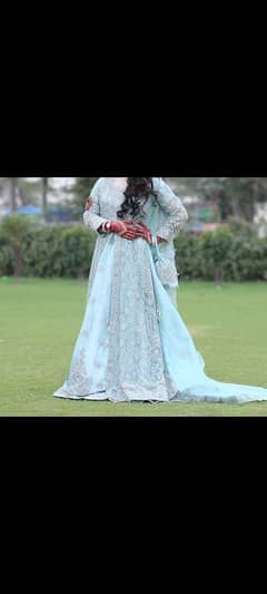 Bridal maxi for walima