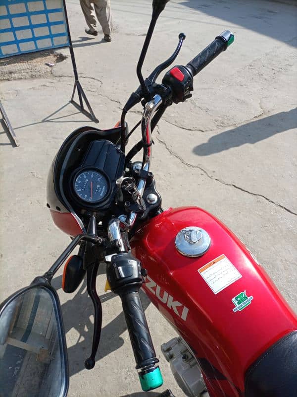 Suzuki GD 110 New Condition Islamabad Number 10/10 Condition 5