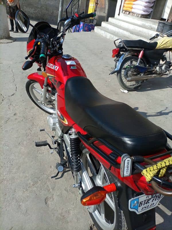 Suzuki GD 110 New Condition Islamabad Number 10/10 Condition 8