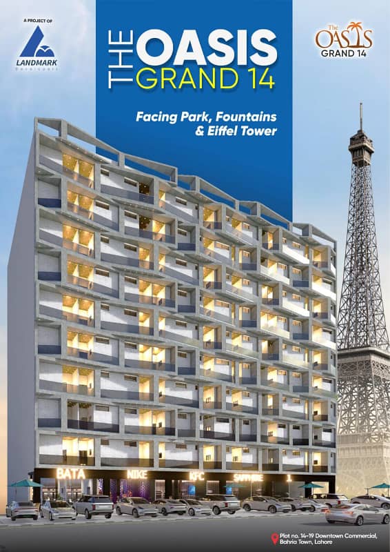 Brand Outlet For Sale On Easy Installment Plan Facing Park, Fountains &Amp; Eiffel Tower Bahria Town Lahore 6