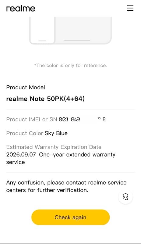 Realme Note 50 7