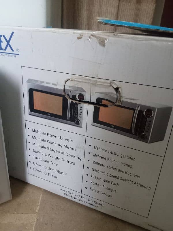 deluxe microwave oven. anex 8