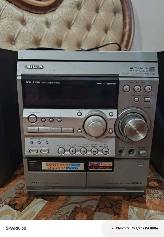 aiwa Emp and spikers orignl conditoin 1