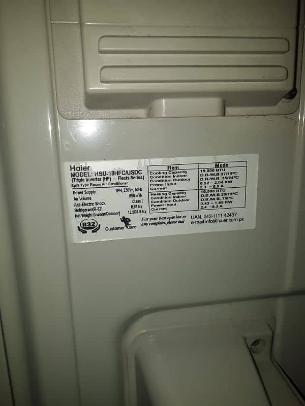 Haier DC inverter 0