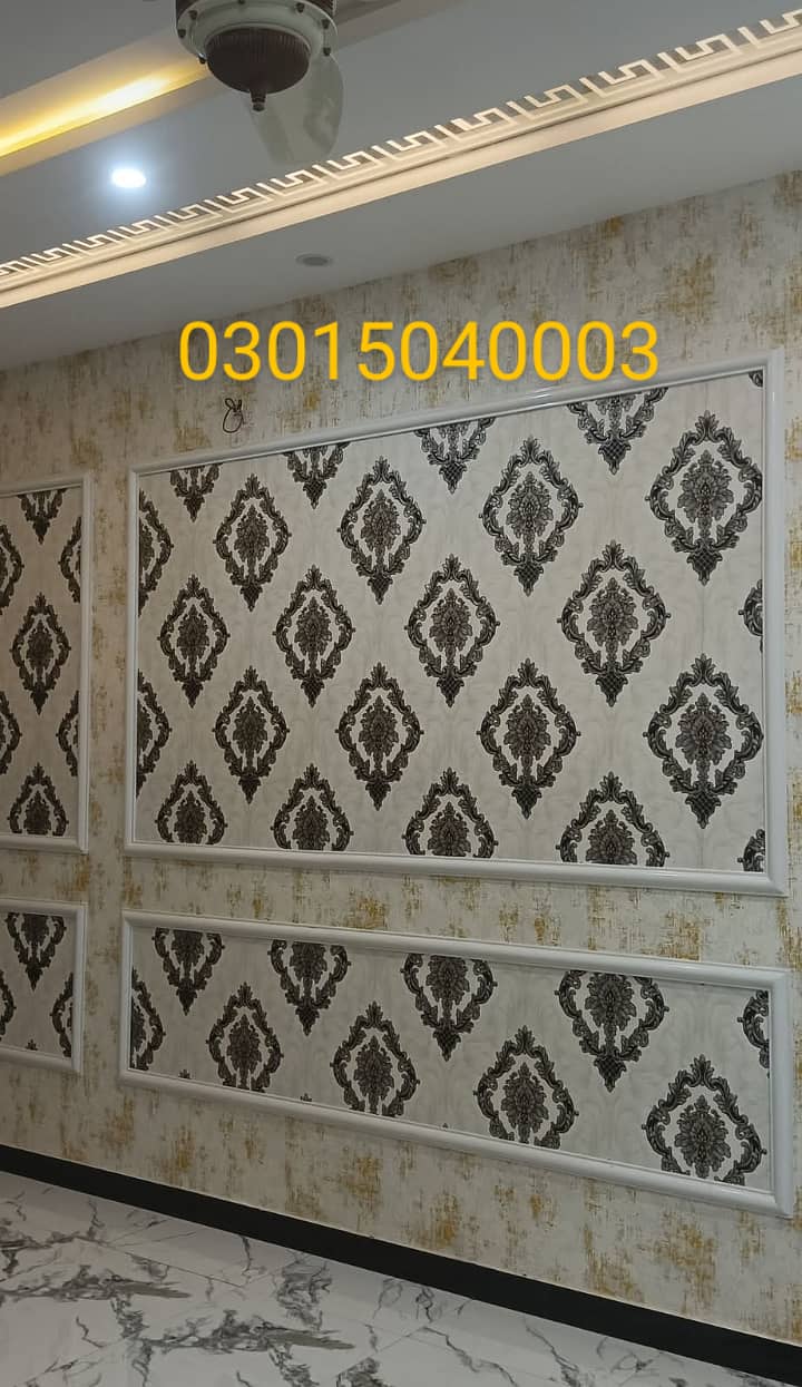 Window blinds/Wallpaper/Wood floor/Pvc floor 1