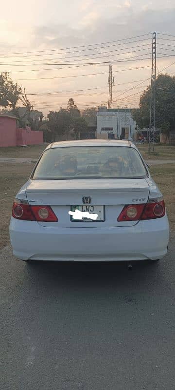 Honda City IDSI 2006 Model White Colour 1