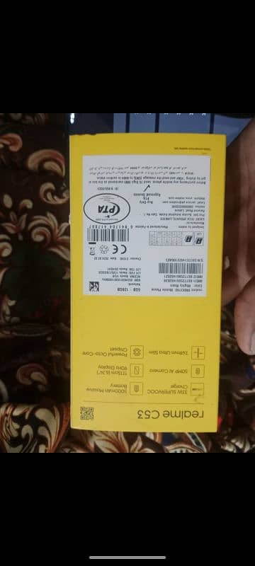 realme c53 10/10 condition box available 6/128gb memory 4