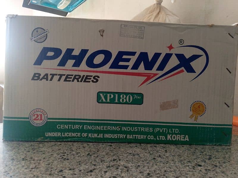 PHOENIX BATTERIES XP180 plus 0