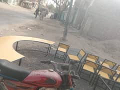 School student table and chairs