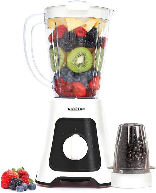 Krypton 2-in-1 Blender- KNB6125| 400W Powerful Copper Motor 0