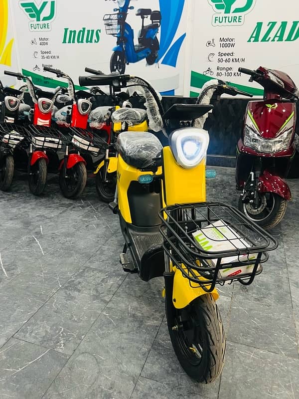 Original electric scooties and bikes available at alwasay traders 1