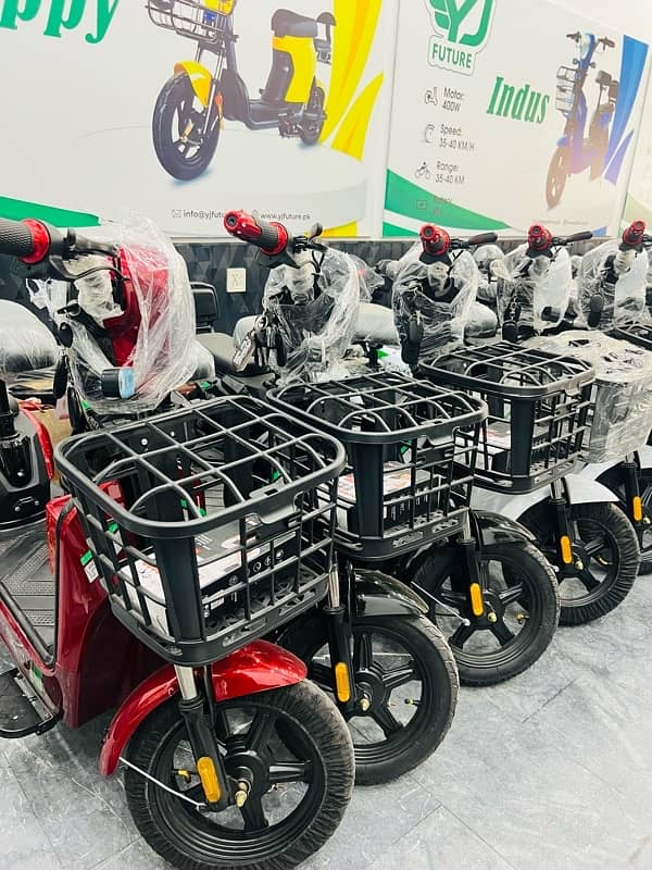 Original electric scooties and bikes available at alwasay traders 4