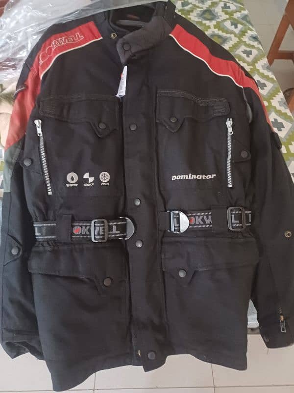 Dominator Jacket with shoulder and elbow protection 0