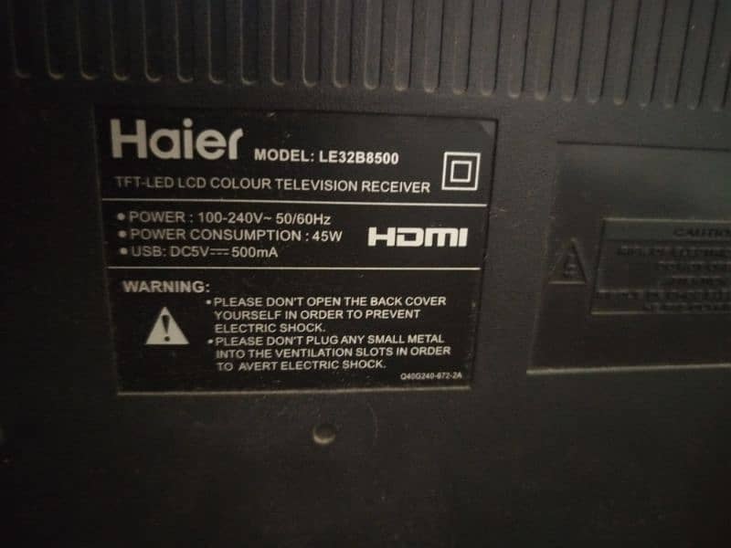 Haier LED 32 inches electronics for/sale 2