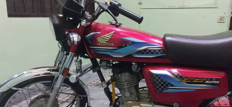 Honda CG 125 condition like zero meter 6