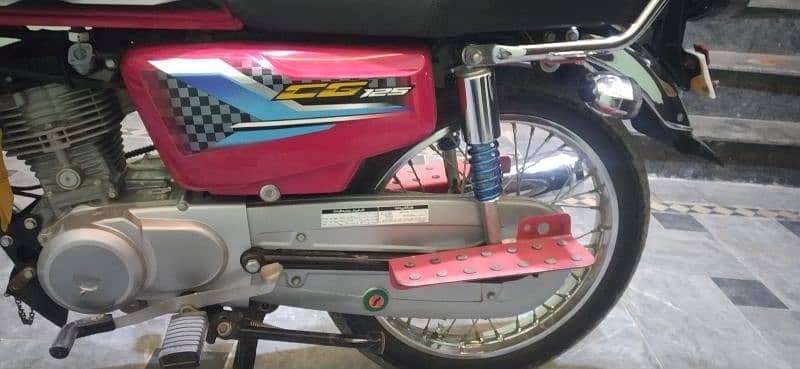 Honda CG 125 condition like zero meter 8