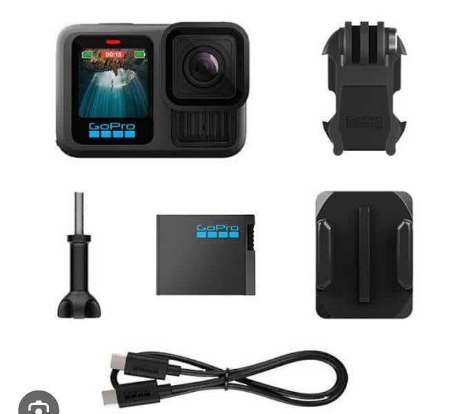 GOPRO HERO 13 + 64GB CARD ( SEALD PACK ONE YEAR OFFICIAL WARRANTY ) 3