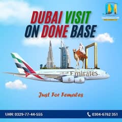 Dubai visit visa and Air tickets