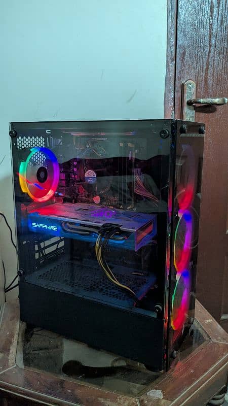 Core i5 4th gen with Rx 590 gaming pc 1