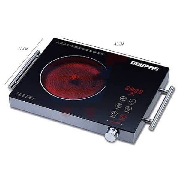 GEEPAS DIGITAL INFRARED COOKER GIC6920NV 1