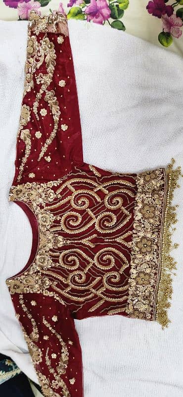 bridal lehnga red color 0