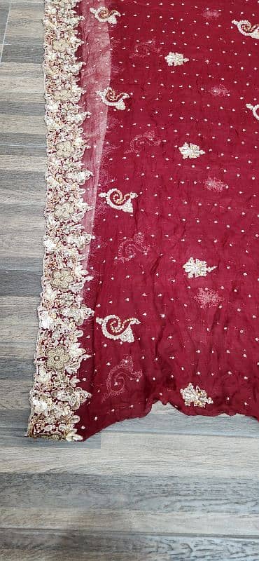 bridal lehnga red color 7