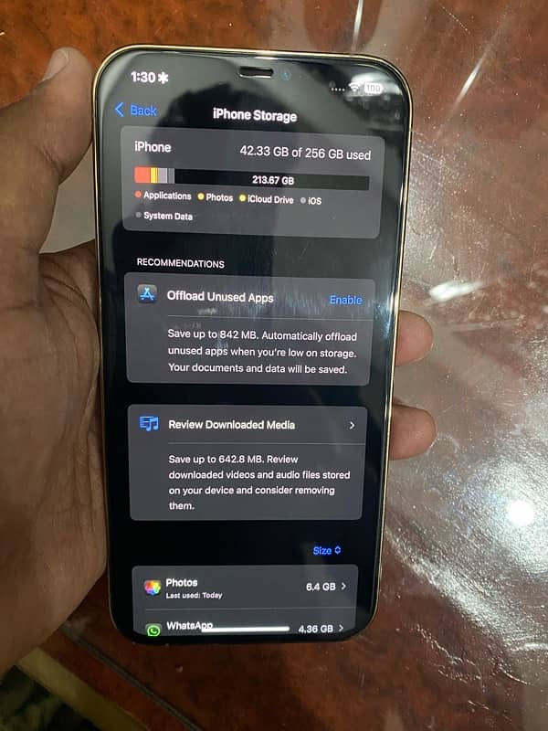 iphone 12 pro max 256gb pta approved garenteed water pack 7