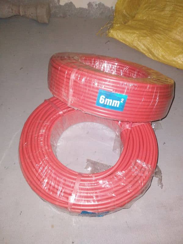 Pakistan. . . 6. mm. DC. cable dubel. insulation. . soler. cable 2