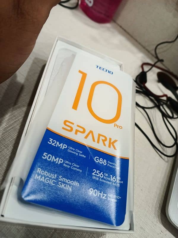 Tecno Spark 10 Pro | 8GB RAM | 256GB Storage | G88 Gaming Processor | 5