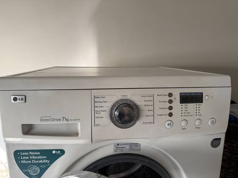 LG Washing Machine WD-12391TDP (7 kg, Front Load) 3