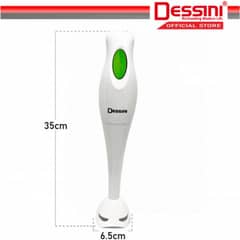 DESSINI ITALY Hand Blender Chopper Mixer Grinder Juicer