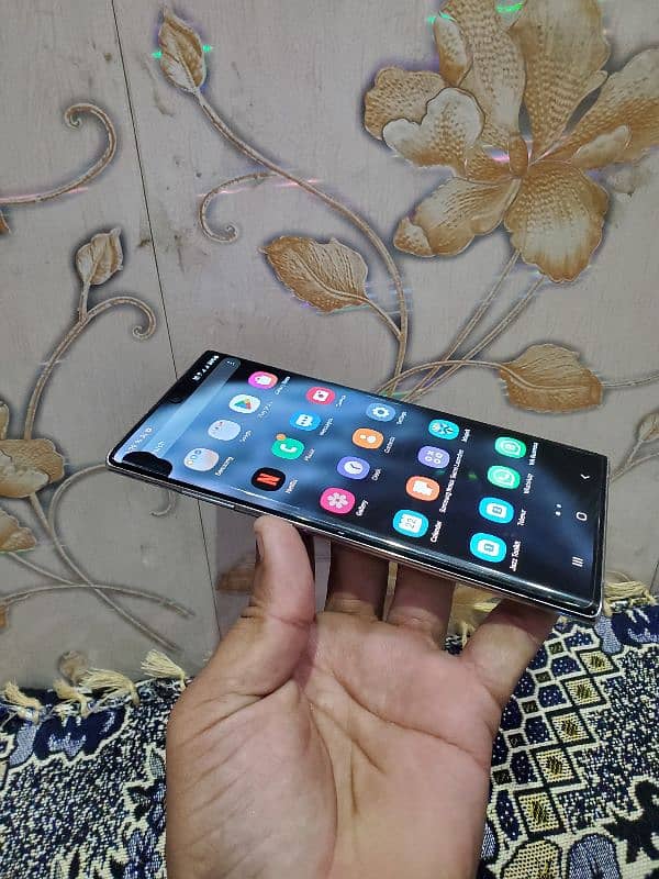 Samsung galaxy Note 10Plus 12 256Gb sell dule Sim exchange any mobile 7