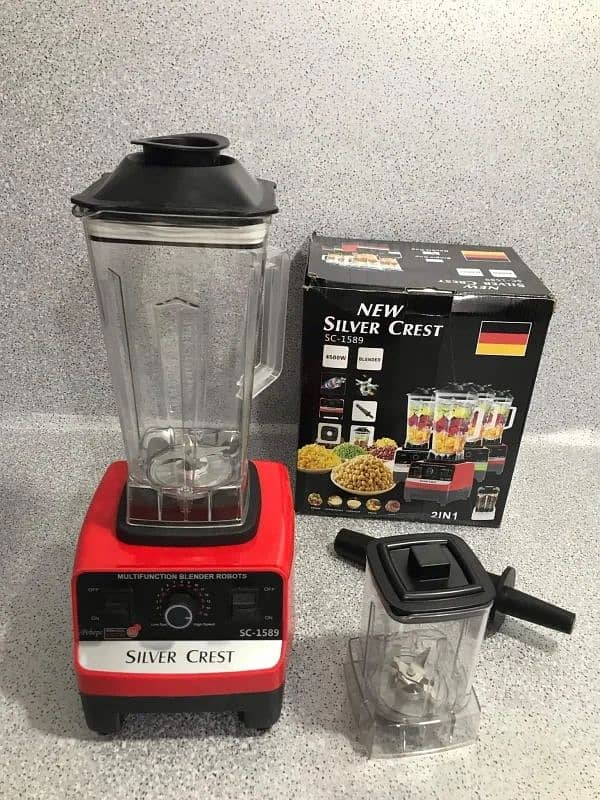 Silver Crest Blender SC 1589 4500W Multifunction 2 in 1 0