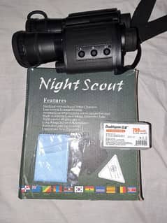 Night Vision Binoculars - 4x Magnification, Infrared, Waterproof