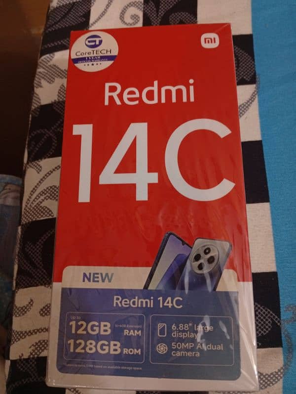 Redmi 14C Brand New Full Warranty Available 0