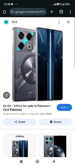 Infinix GT 20 pro Lush Condition