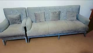 bed set with sofa and centre tabels