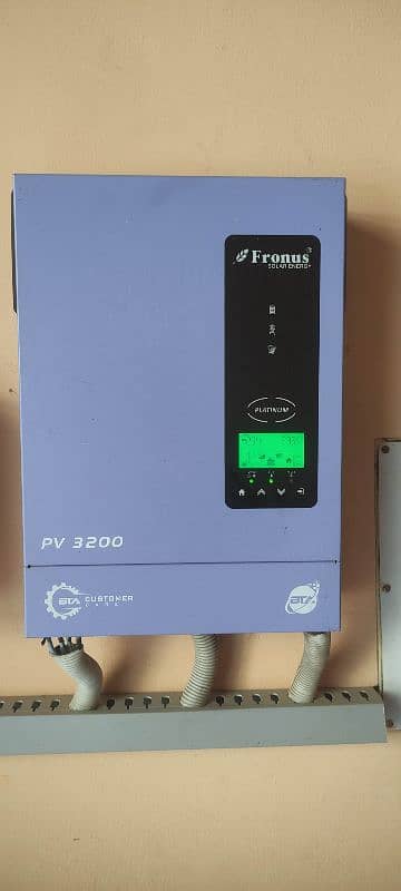 Fronus PV3200 solar inverter. Slightly used. 0