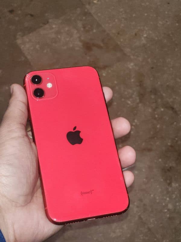 I phone 11 Non pta  256 Gb red colour 0