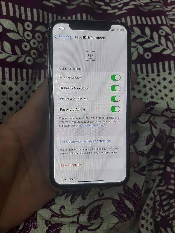 IPhone X PTA Approved 64Gb All oky White Colour 5