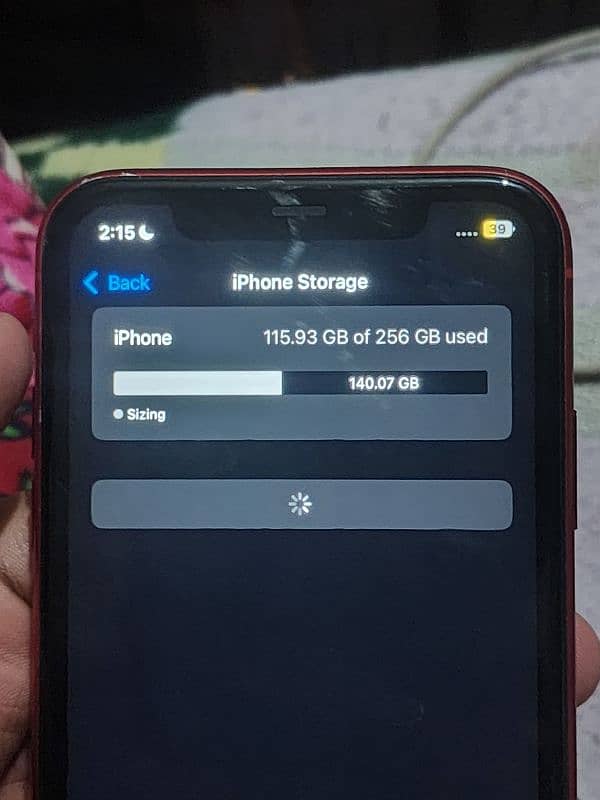 I phone 11 Non pta  256 Gb red colour 7