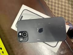 Iphone 15jv 128 Black clr with box