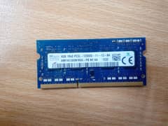 4GB PC3L-12800S DDR3L Laptop Ram Module