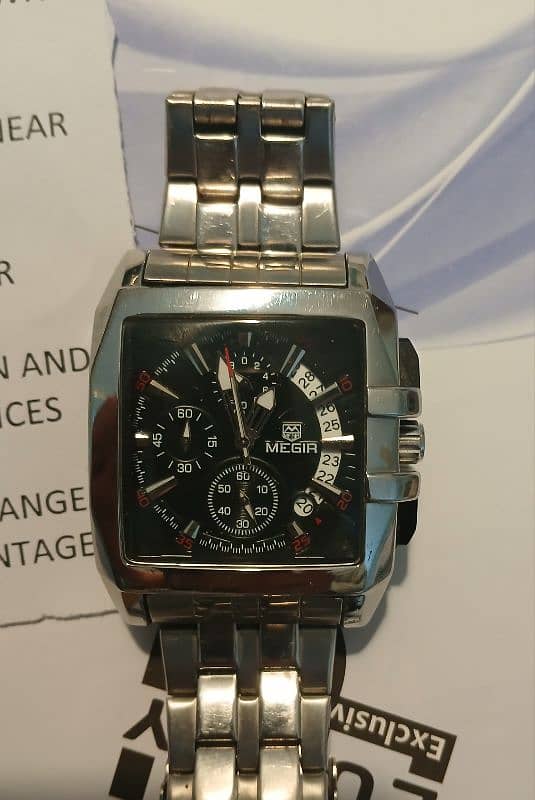 Original Megir classic wrist watch 0