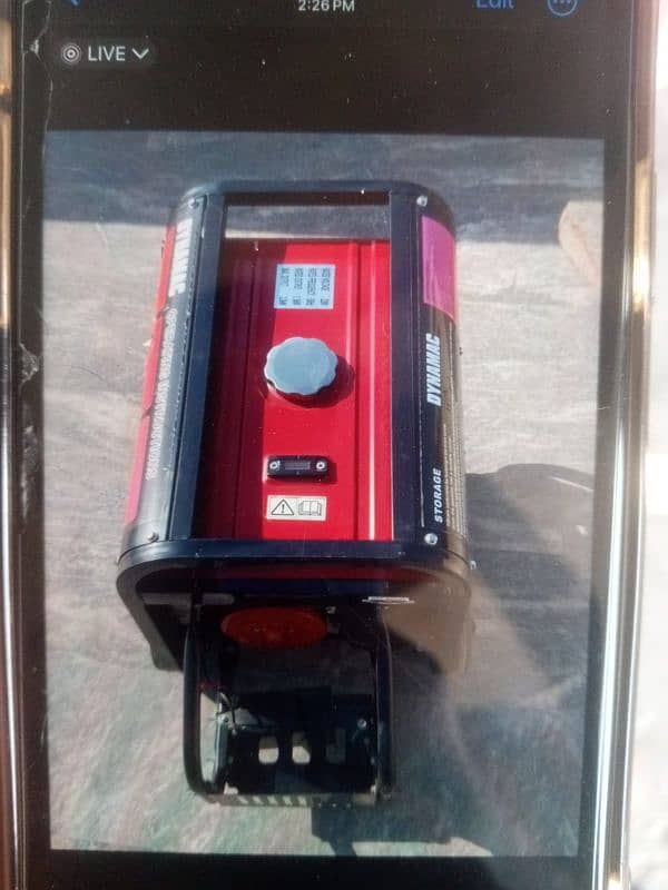 generator with attach electric battery for sale 0