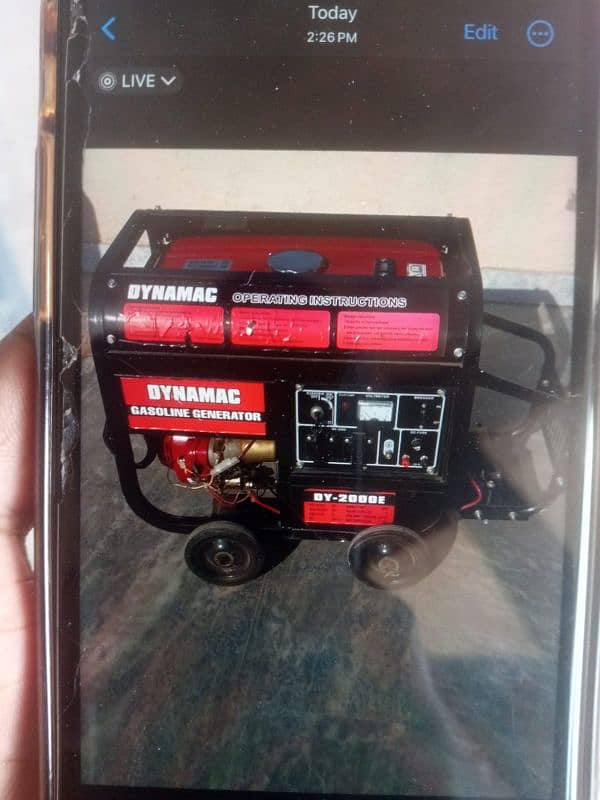 generator with attach electric battery for sale 1