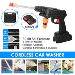 Cordless High pressure washer Double betry Car washer