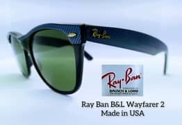 Original Ray Ban Wayfarer 2 B&L Rayban Persol Ratti Ferrari Dunhill